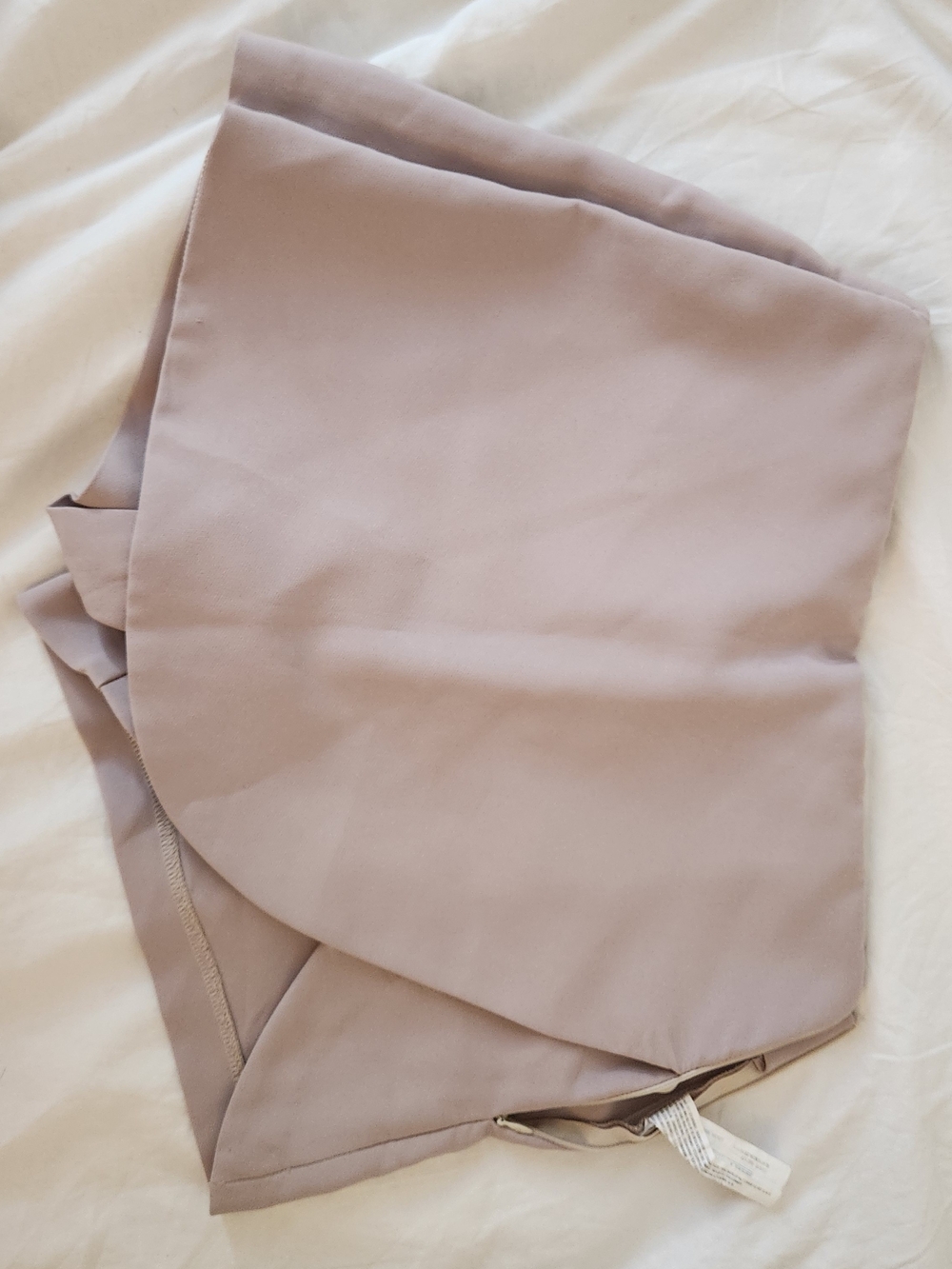 Tan Wrap Skort